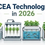 Hydroponic CEA technologies in comparasion in 2026