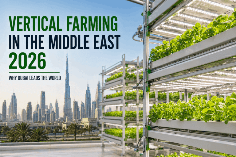 Vertical Farming middle east 2026 - why dubai is leading