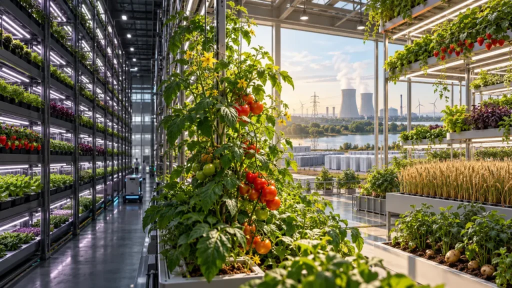 vertical farming solving wrong energy problem